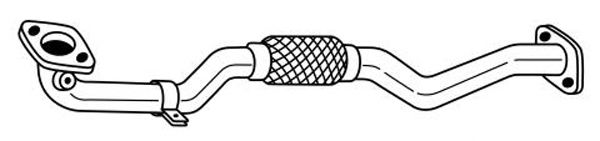 Труба выхлопного газа SIGAM 24141