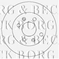 Тормозной диск BORG & BECK BBD4427