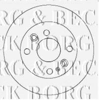 Тормозной диск BORG & BECK BBD4432