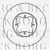 Тормозной диск BORG & BECK BBD5070