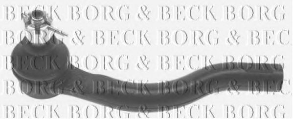 Наконечник поперечной рулевой тяги BORG & BECK BTR5561