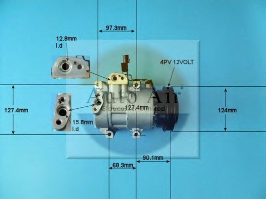 Компрессор, кондиционер AUTO AIR GLOUCESTER 14-0047