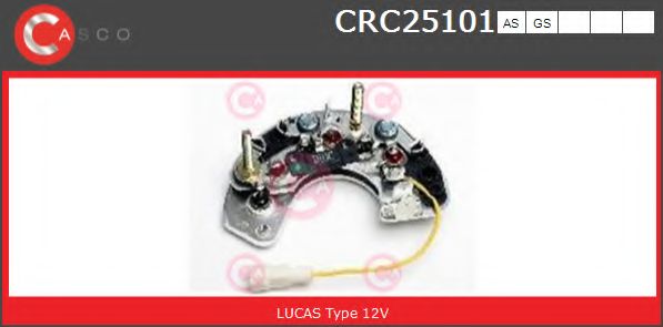 Выпрямитель, генератор CASCO CRC25101AS