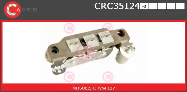 Выпрямитель, генератор CASCO CRC35124AS
