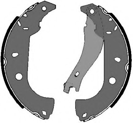 Комплект тормозных колодок VEMA 84505