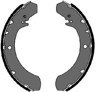 Комплект тормозных колодок VEMA 84539