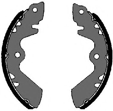 Комплект тормозных колодок VEMA 84626