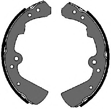 Комплект тормозных колодок VEMA 84660