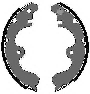 Комплект тормозных колодок VEMA 84694