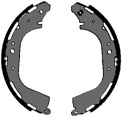 Комплект тормозных колодок VEMA 84704