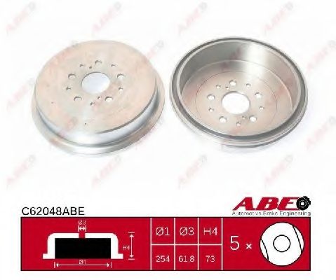 Тормозной барабан ABE C62048ABE
