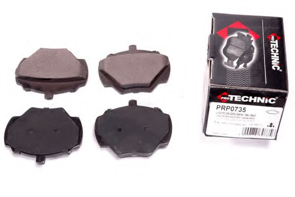 Комплект тормозных колодок, дисковый тормоз REMSA 05220