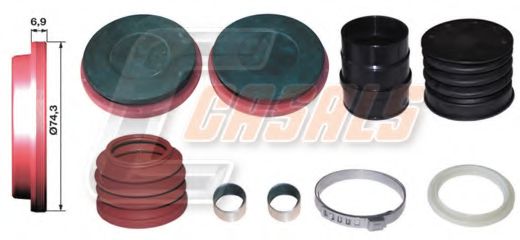 Ремкомплект, тормозной суппорт CASALS MD606