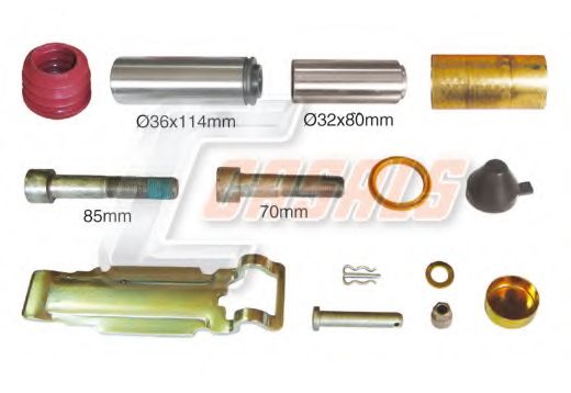 Ремкомплект, тормозной суппорт CASALS MD621