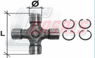 Шарнир, продольный вал CASALS CR05