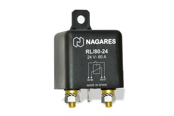 Реле, рабочий ток NAGARES RL/80-24