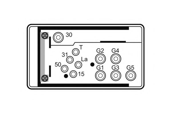 Блок управления, время накаливания NAGARES 03349