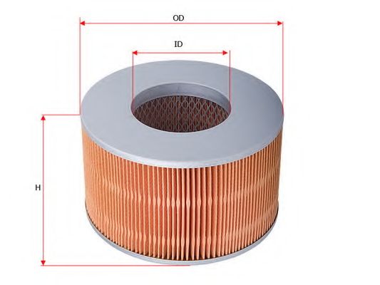 Воздушный фильтр SAKURA  Automotive A-1157