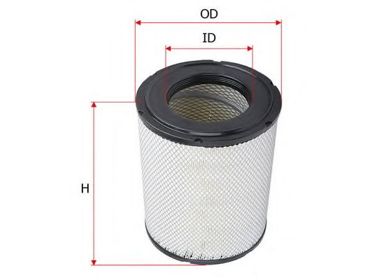 Воздушный фильтр SAKURA  Automotive A-5539