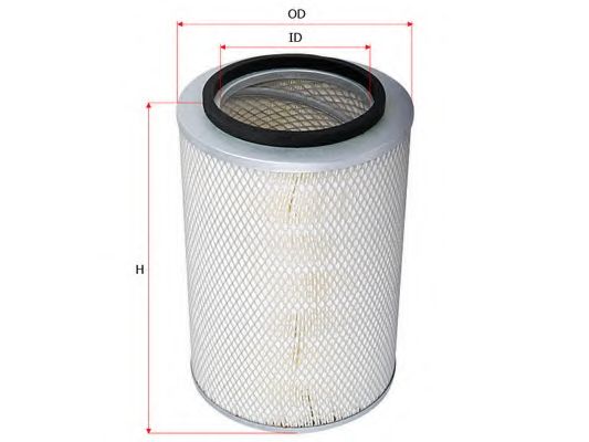 Воздушный фильтр SAKURA  Automotive A-6006