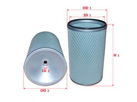 Воздушный фильтр SAKURA  Automotive A-7104