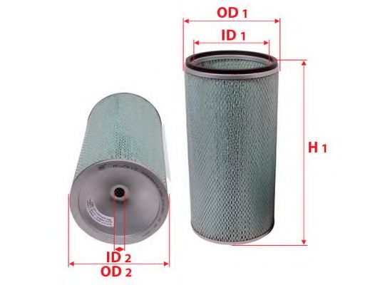 Воздушный фильтр SAKURA  Automotive A-7915