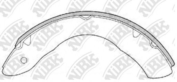 Комплект тормозных колодок NiBK FN4402