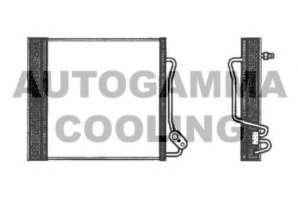 Конденсатор, кондиционер AUTOGAMMA 102682