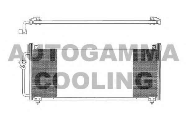 Конденсатор, кондиционер AUTOGAMMA 102786