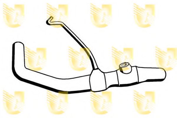 Шланг радиатора UNIGOM W4505