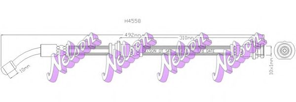 Тормозной шланг Brovex-Nelson H4558
