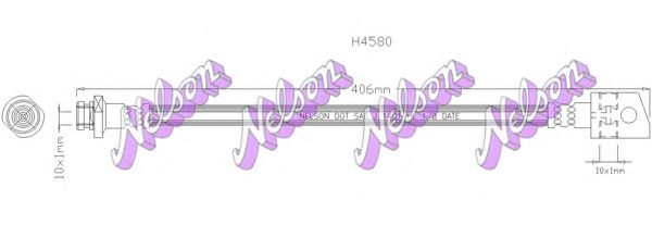 Тормозной шланг Brovex-Nelson H4580