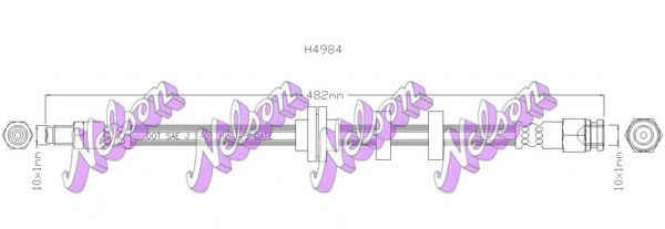 Тормозной шланг Brovex-Nelson H4984