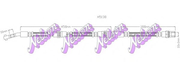 Тормозной шланг Brovex-Nelson H5138