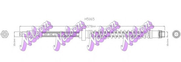 Тормозной шланг Brovex-Nelson H5165