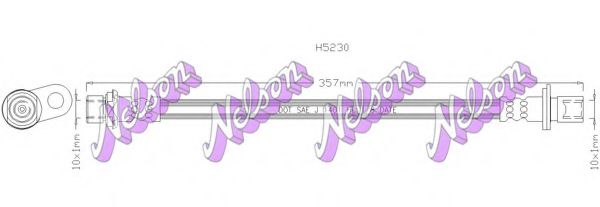 Тормозной шланг Brovex-Nelson H5230