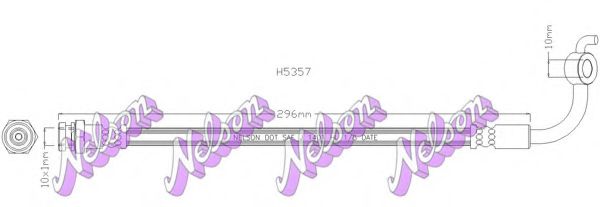 Тормозной шланг Brovex-Nelson H5357