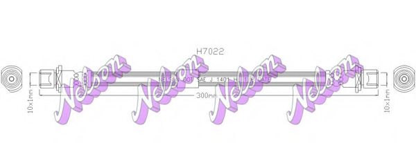 Тормозной шланг Brovex-Nelson H7022