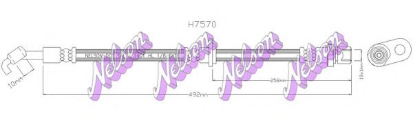 Тормозной шланг Brovex-Nelson H7570