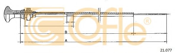 Тросик стартера COFLE 21077