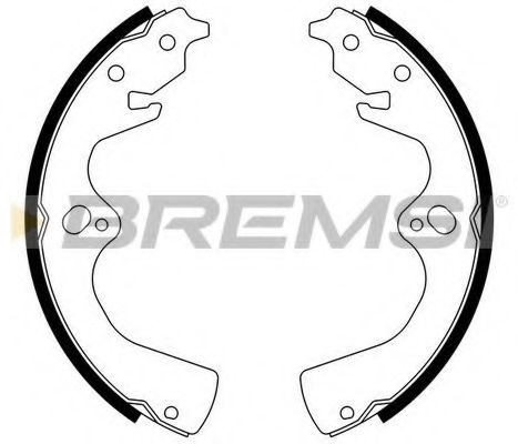 Комплект тормозных колодок HP (ZEBRA) 1425