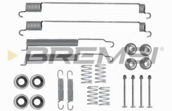 Комплектующие, тормозная колодка BREMSI SK0843