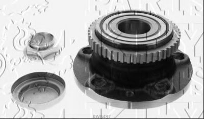 Комплект подшипника ступицы колеса KEY PARTS KWB487