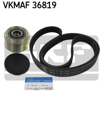 Поликлиновой ременный комплект SKF VKMAF 36819