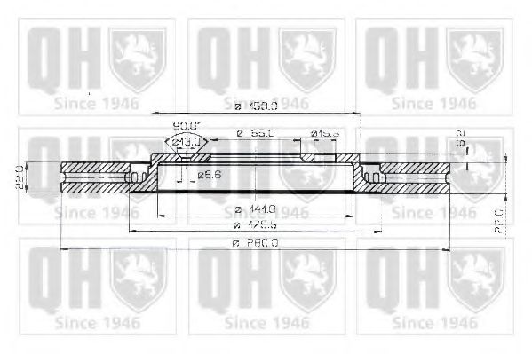 Тормозной диск IPI 1100