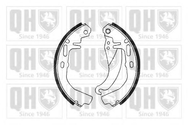 Комплект тормозных колодок QUINTON HAZELL BS577