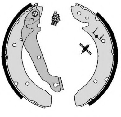 Комплект тормозных колодок BREMBO S 24 506