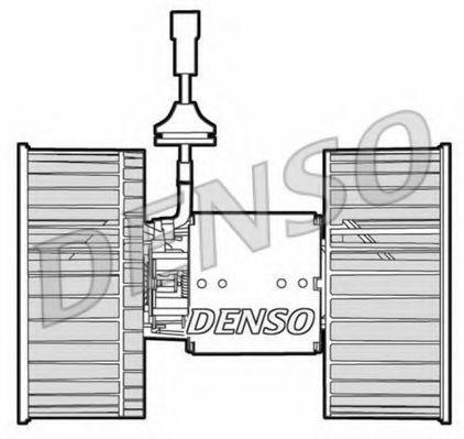 Вентилятор салона DENSO DEA12002