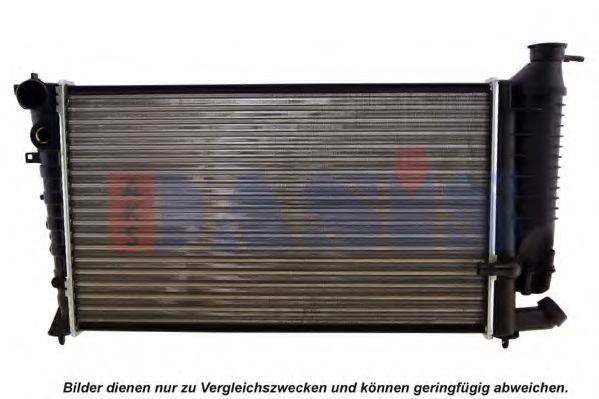 Радиатор, охлаждение двигателя AKS DASIS CNA2114