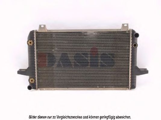 Радиатор, охлаждение двигателя NISSENS 62157